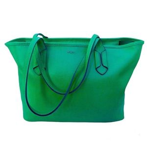 Ralph Lauren Green & Blue Tote Bag